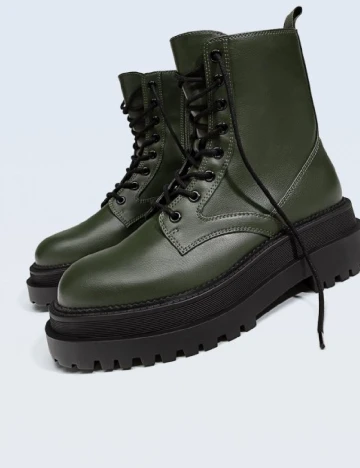 Ghete Stradivarius, verde Verde