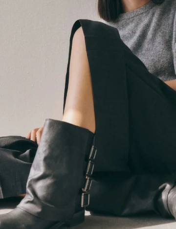 Cizme Reserved, negru Negru