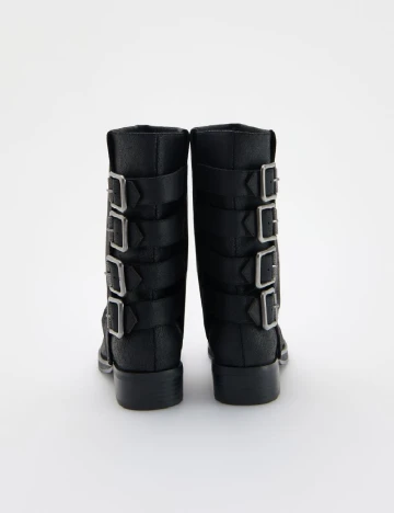 Cizme Reserved, negru Negru