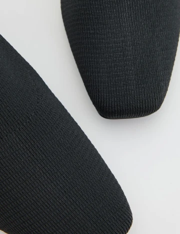 Botine Reserved, negru Negru