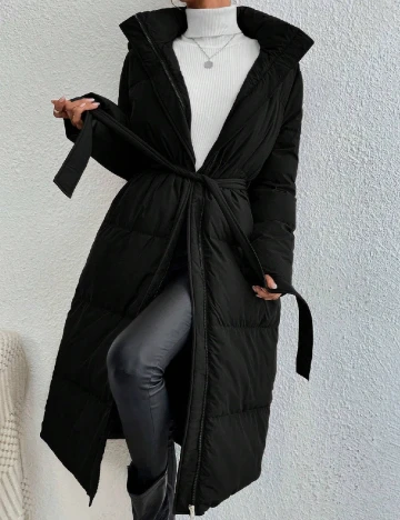 Geaca SHEIN, negru Negru
