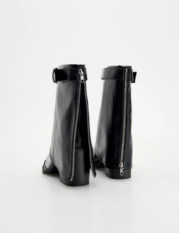 Cizme Reserved, negru Negru