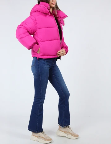 Geaca Don t Call Me Jennyfer, roz Roz