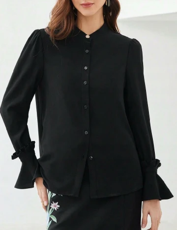 Camasa MOTF, negru Negru