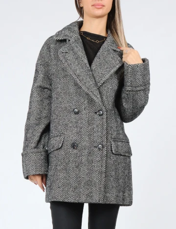 Jacheta Jack&Jones, negru Negru