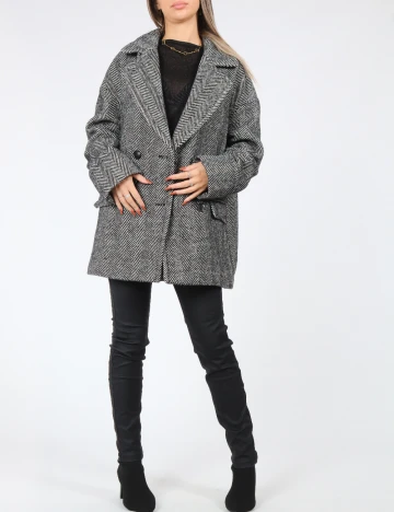 Jacheta Jack&Jones, negru Negru