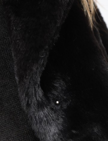 Palton Esmara, negru