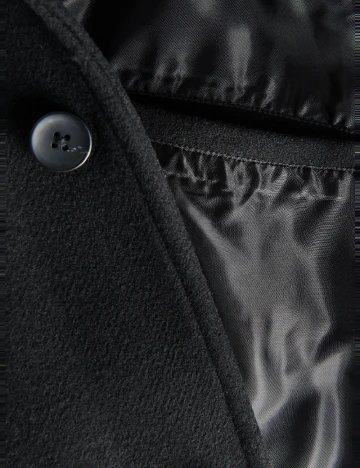 Palton Reserved, negru Negru
