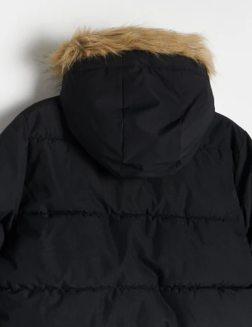 Geaca impermeabila Reserved, negru Negru