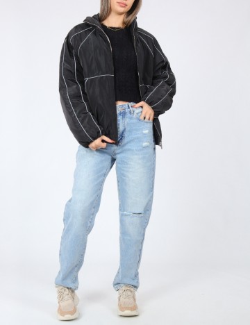 
						Geaca Don t Call Me Jennyfer, negru