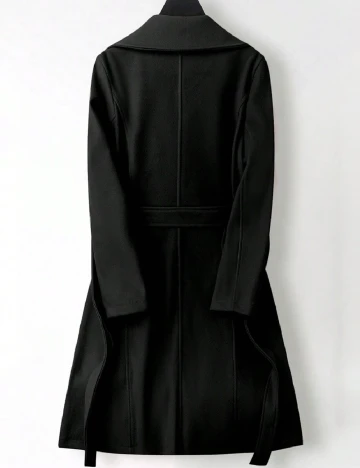Palton SHEIN, negru Negru
