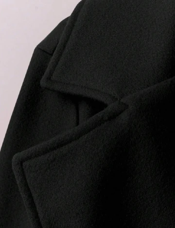 Palton SHEIN, negru Negru