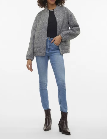Jacheta Vero Moda, gri Gri
