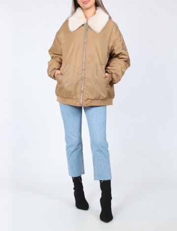 Geaca Oversize Vero Moda, maro