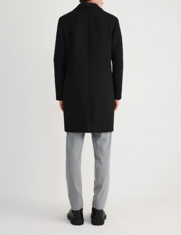Palton Reserved, negru Negru