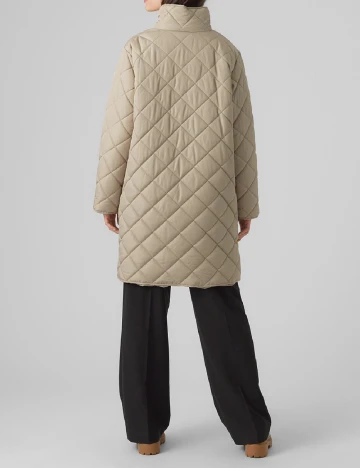Geaca Vero Moda, bej Crem