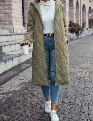 
						Geaca SHEIN, verde