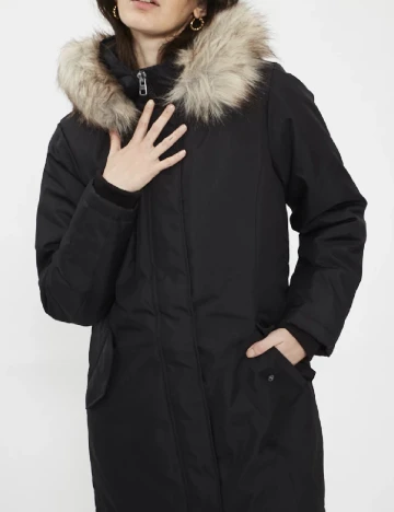 Geaca Only, negru Negru