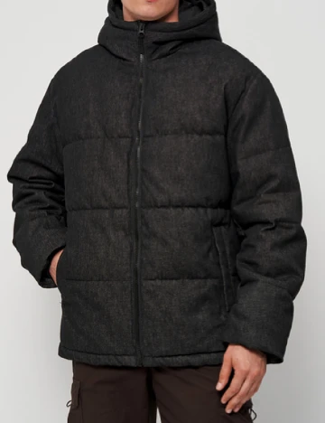 Geaca Reserved, negru Negru