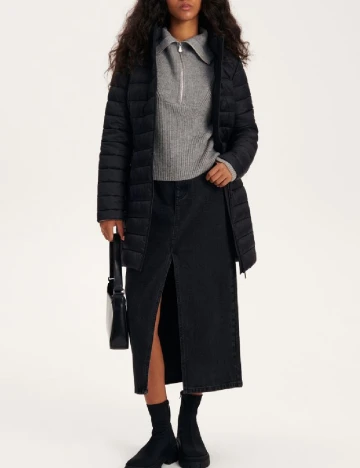 Geaca Reserved, negru Negru