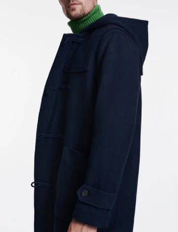 Palton Reserved, bleumarin Albastru