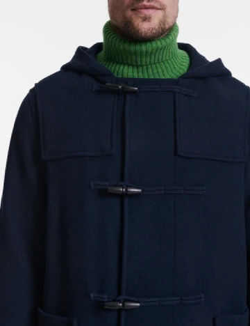 Palton Reserved, bleumarin Albastru