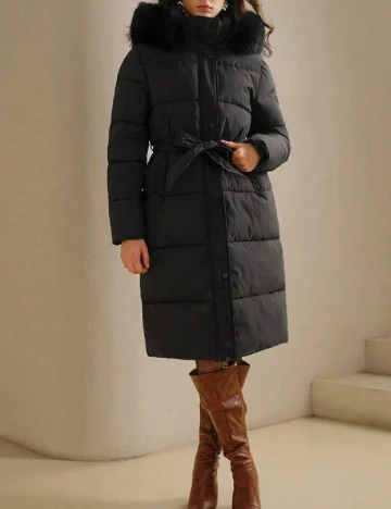 Geaca Anewsta, negru Negru