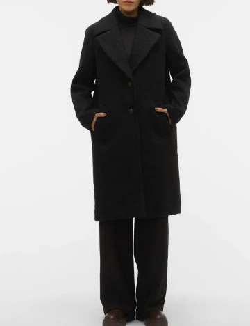Palton Vero Moda, negru Negru