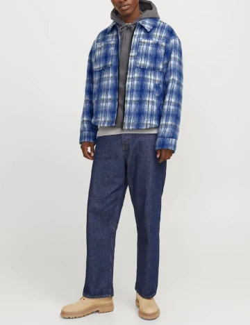 Jacheta Jack&Jones, albastru Albastru