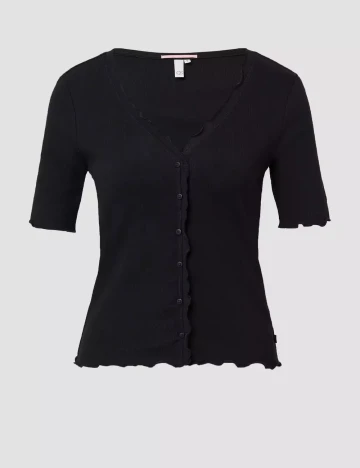 Bluza Q/S, negru Negru