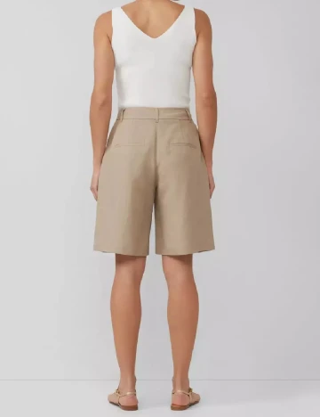 Pantaloni scurti s.Oliver, bej Crem