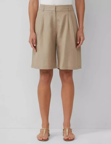 Pantaloni scurti s.Oliver, bej Crem