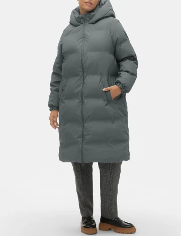 Geaca Vero Moda Curve, gri