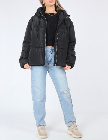 
						Geaca Don t Call Me Jennyfer, negru