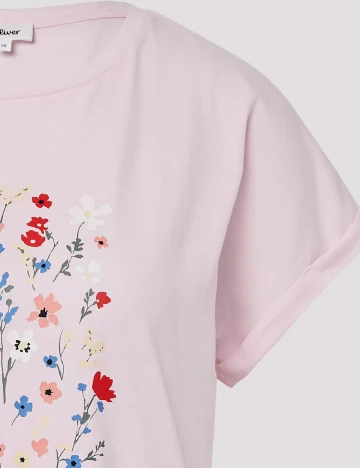 Tricou s.Oliver, roz Roz