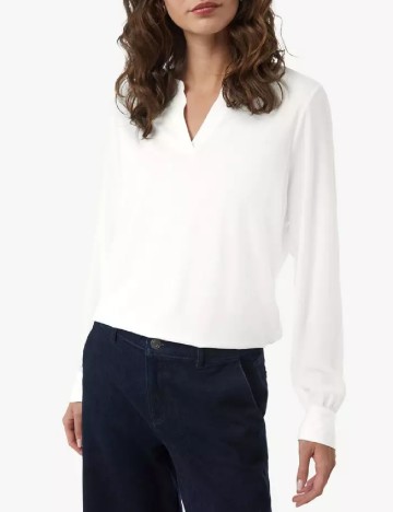 
						Bluza Comma, alb