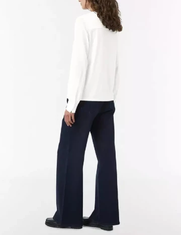 Bluza Comma, alb Alb