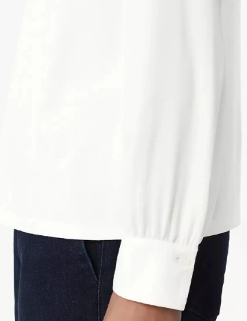 Bluza Comma, alb Alb