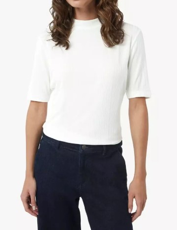 
						Bluza Comma, alb