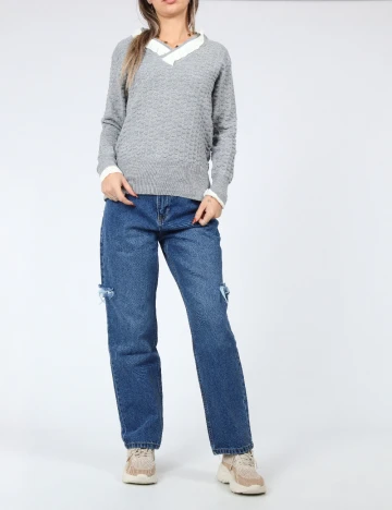 Blugi SHEIN, albastru Albastru