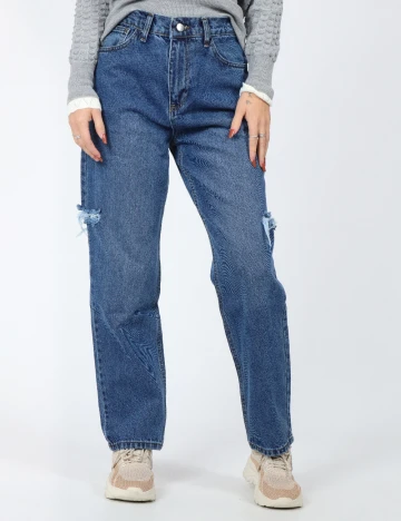 Blugi SHEIN, albastru Albastru