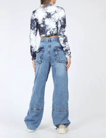 Blugi SHEIN, albastru Albastru