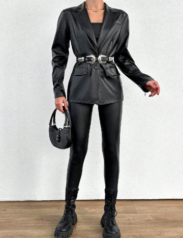 Jacheta SHEIN, negru Negru