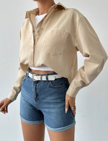 Camasa SHEIN, crem