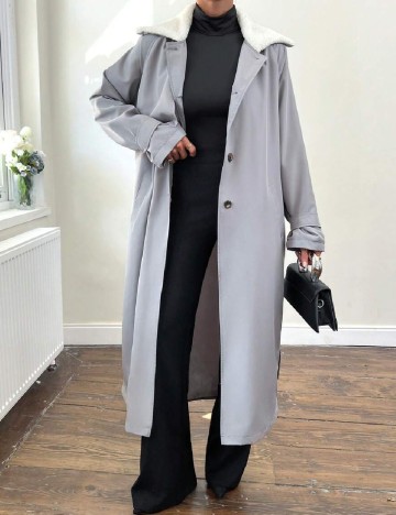 Trench Podyum Park, gri