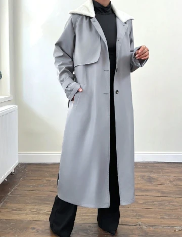 Trench Podyum Park, gri