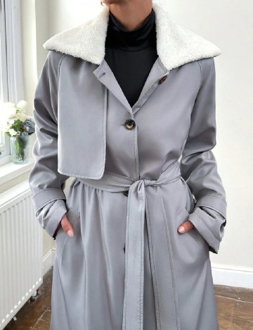 Trench Podyum Park, gri