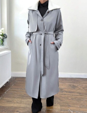 Trench Podyum Park, gri