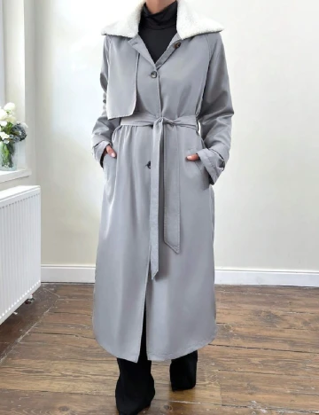 Trench Podyum Park, gri