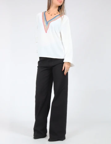 Bluza SHEIN, alb Alb